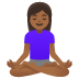 🧘🏾‍♀️